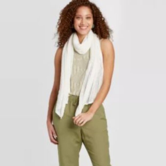 A New Day Pants High-Rise Olive Green Size Small - Picture 2 of 6